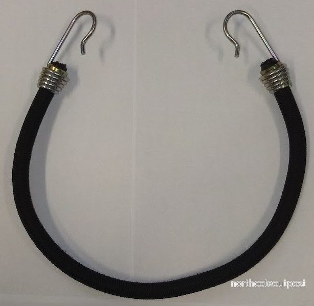 Popruh gumový 0,3 m, průměr 10mm haček 735444