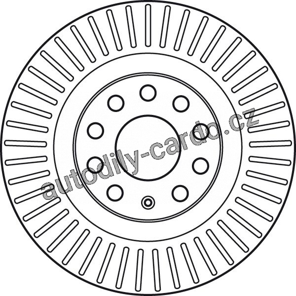 Brzdový kotouč TRW DF6005 – AUDI S4 03- Brzdový kotouč TRW DF6005 – AUDI S4 03-
