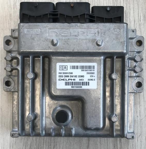 Řídící jednotka DCM3.5 PEUGEOT 9666912580 DELPHI 28333381