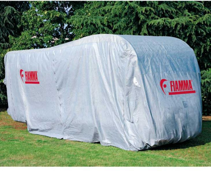 Plachta na obytný vůz Fiamma Cover Premium L, do délky 8 m, šedá 308295