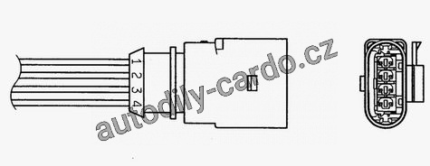 Lambda sonda NGK OZA510-AU3 Lambda sonda NGK OZA510-AU3