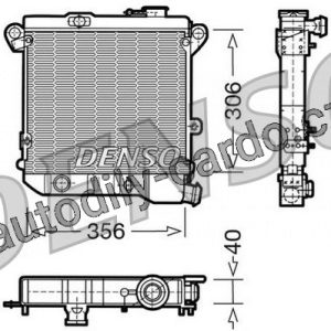 Chladič motoru DENSO (DE DRM04001) Chladič motoru DENSO (DE DRM04001)