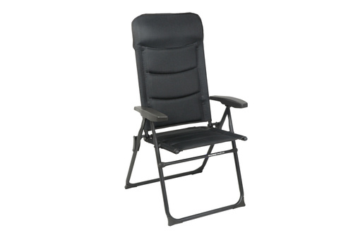 Křeslo kempingové polohovací Westfield ZENITH 2.0 z řady Be-Smart, potah DuraDore® 2D, nosnost 140 kg, barva tmavý kouř (Dark Smoke) 314547