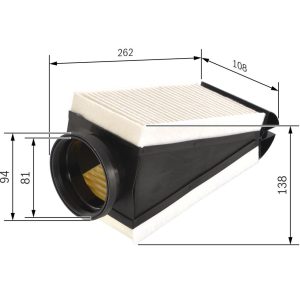 BO F026400497 Vzduchový filtr BOSCH