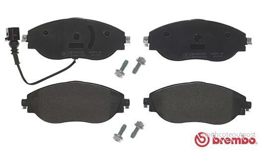 BRE P85 144 Sada brzdových destiček BREMBO PRIME 485088
