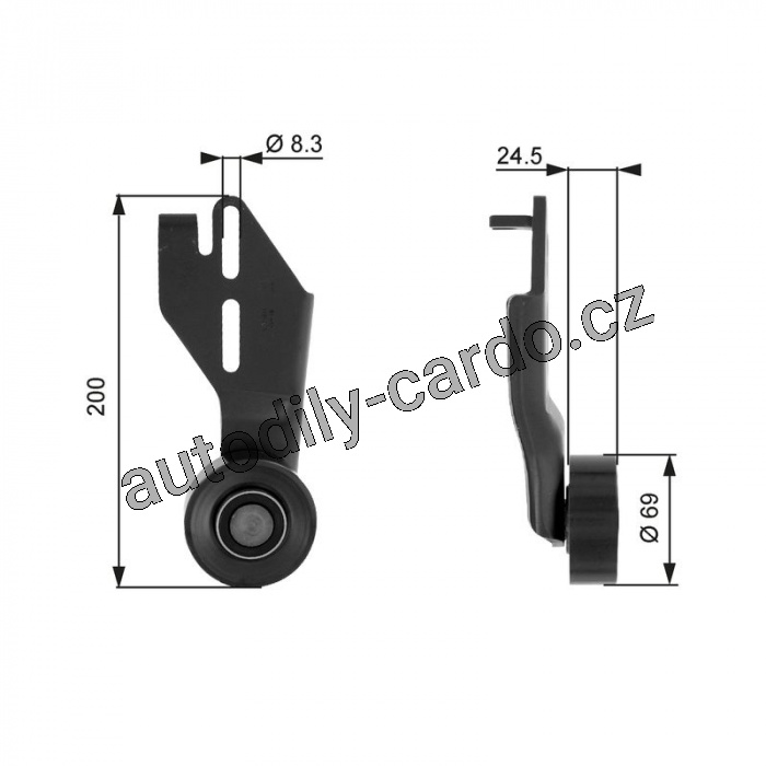 Napínací kladka GATES (GT T36063)