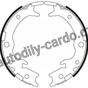 Sada brzdových čelistí TRW GS8697 – HONDA LEGEND Sada brzdových čelistí TRW GS8697 – HONDA LEGEND
