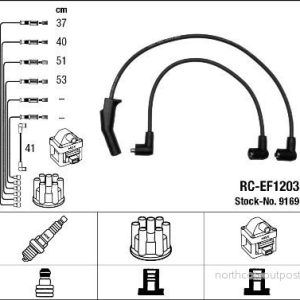 Sada kabelů pro zapalování NGK RC-EF1203