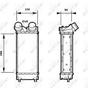 Chladič turba – NRF 30190 Chladič turba – NRF 30190