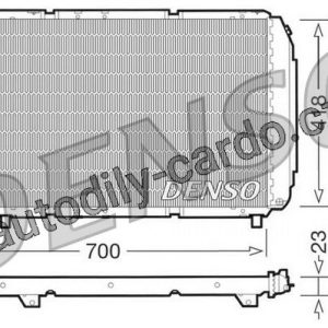 Chladič motoru DENSO (DE DRM09077) Chladič motoru DENSO (DE DRM09077)