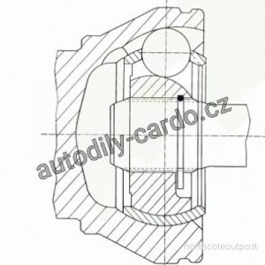 Kloub, hnací hřídel LÖBRO 301047 – AUDI, SAAB Kloub, hnací hřídel LÖBRO 301047 – AUDI, SAAB