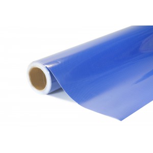 Lesklá 5D Karbonová modrá polepová fólie 152x1000cm - interiér/exteriér 5D4CF2-100