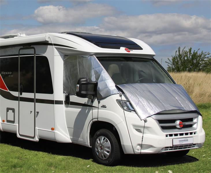Termoclona vnější pro Volkswagen Crafter a MAN TGE (od r.v. 2016, jednodílná, odklápěcí čelní část) 304911